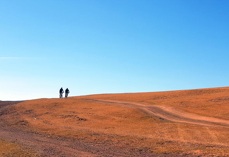 Cycling in Western Mongolia